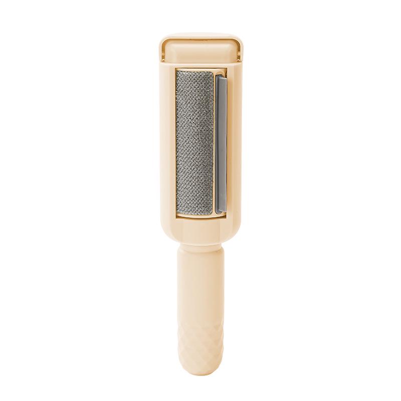 Pet Hair Remover: Lint Roller & Sticky Scraper for Cats, Bed Cleaning, Bristle Device