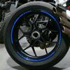 16 Delige Motor Fiets Auto Band Reflecterende Stickers Coole Styling Velg Rand Decoratie Strip Tape Rood Blauw Waterdicht Buitenonderdelen