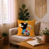 Cartoon J-Johnny Bravo Cushion Cover Inches Farmhouse Decor Home Throw Pillow Covers For Couch Decorations