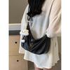 Premium Bag Women's New Trendy Fashion Simple Casual Shoulder Bag Class Commuter Messenger Dumpling Bag