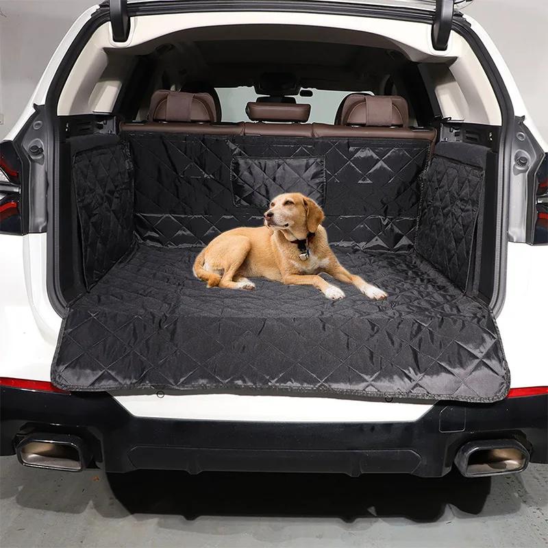 For BMW X3 F25 G01 2011-2025 Trunk Mat Tarpaulin Waterproof Oxford Cloth Dog Cat Back Seat Covers Car Protection Blanket