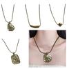 Stainless Steel Heart Necklace Female Temperament Niche Snake Bone Collarbone Chain Student Adjustable Chain Jewelry