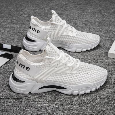 Mesh Sneakers Men's Fashion Breathable All-match Sports Shoes Fitness Running Shoes