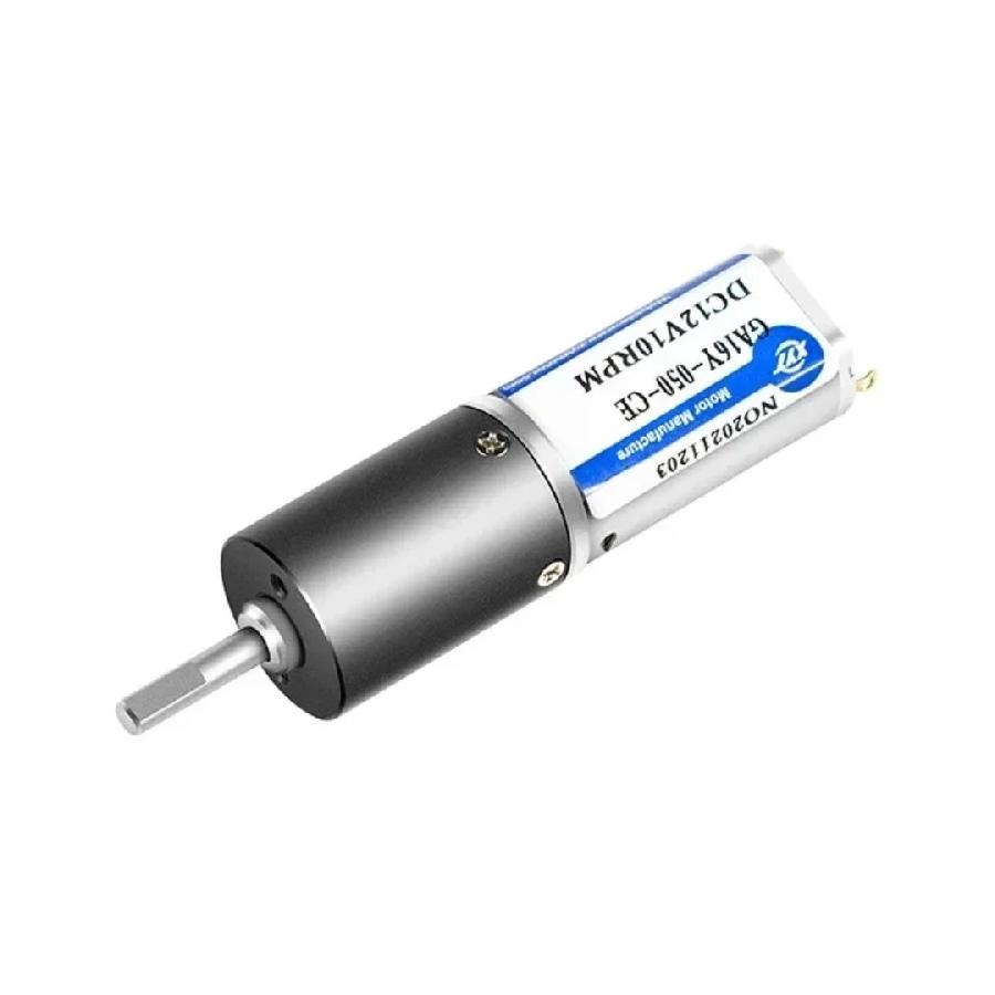 1pc Micro 16GAY-050 16mm 050 Low Speed DC 6V12V 17.5RPM-2526RPM Planetary Gear Reduction Motor Reversible Regulate Speed