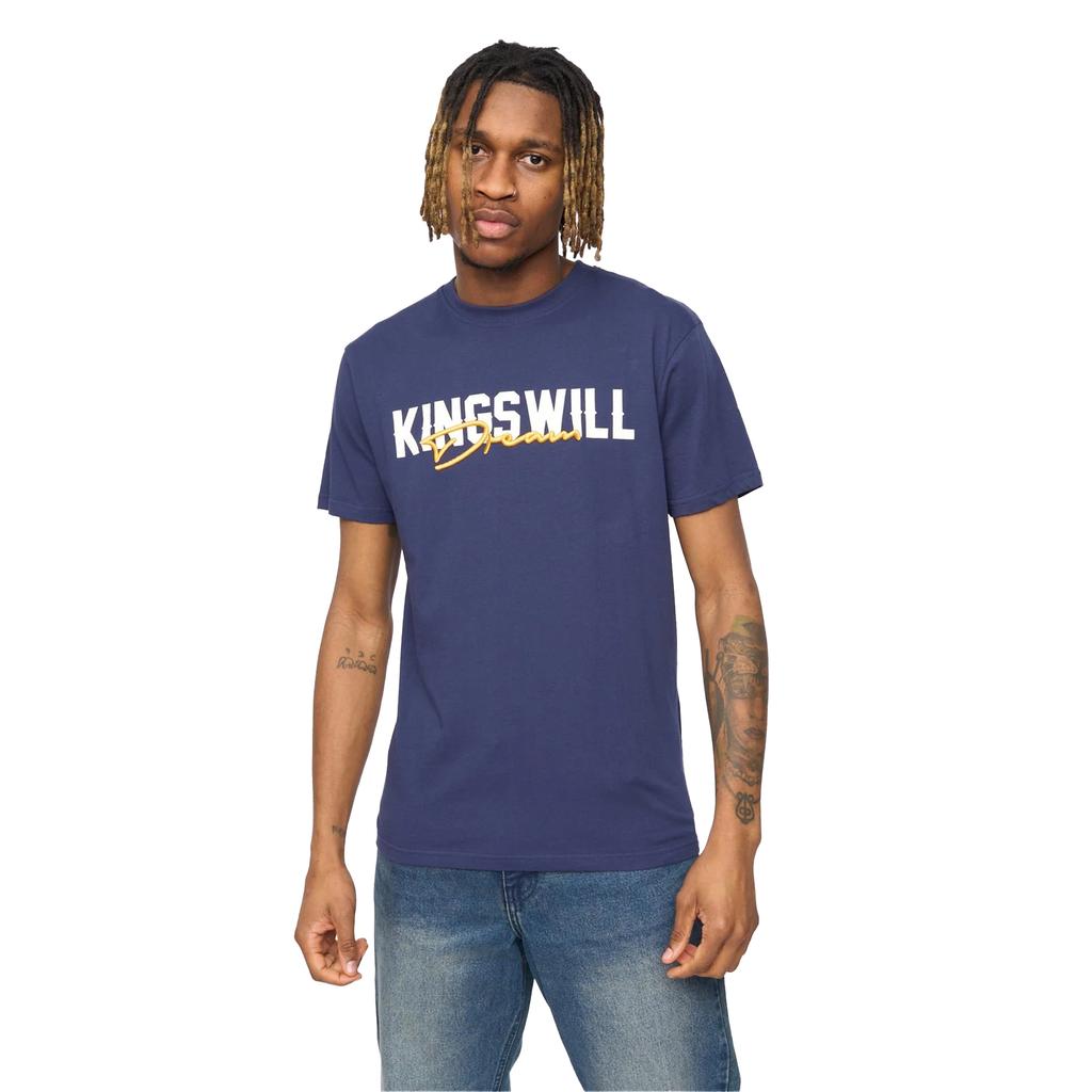 Kings Will Dream Mens Bilkie Embroidered Logo T-Shirt