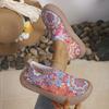 Damenschuhe Damen-Sneaker Sommer Kostenloser Versand Florales Netz zum Hineinschlüpfen Rutschfest Dicke Plateau Tägliches Gehen Freizeit-Sneaker