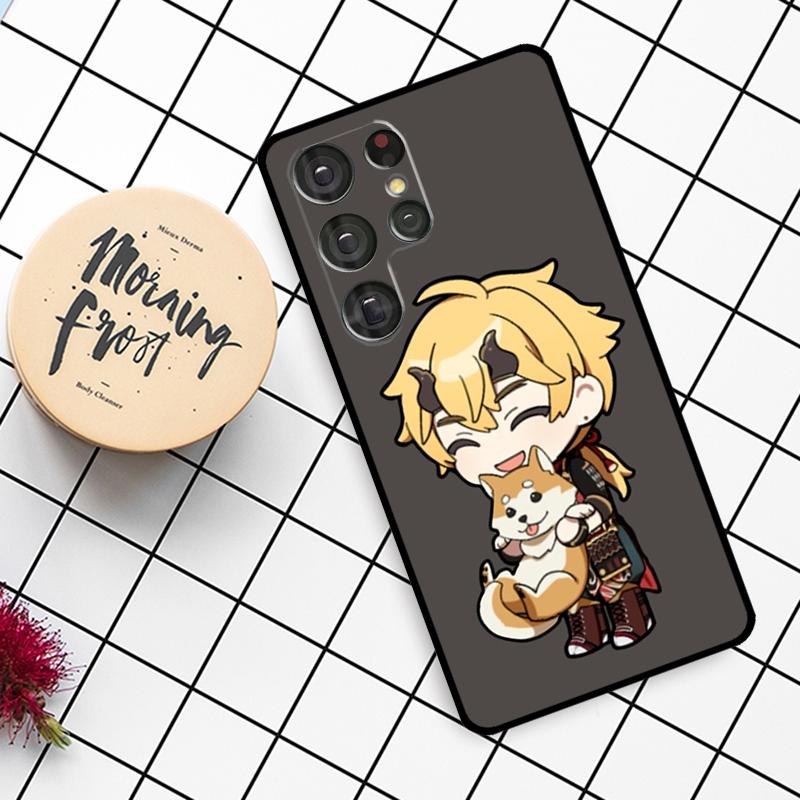 Thoma Genshin Impact Game Case For Samsung Galaxy S25 Ultra S23 S22 S21 S20 S24 Ultra S9 S10 Plus S25 FE Phone Cover