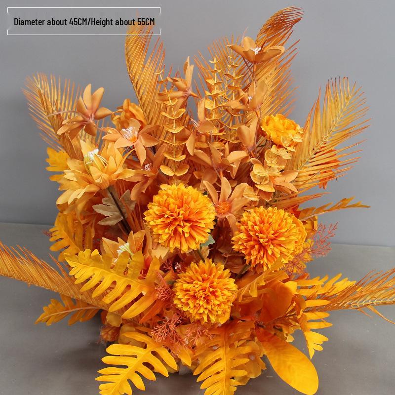 Artificial Wedding Aisle Flowers: Hotel Table Arrangements & Decorative Flower Balls for Stage and Welcome Area