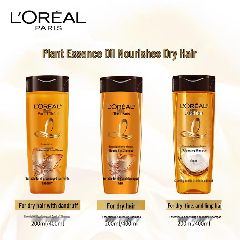 L'Oréal Smoothing Oil Nourishing Shampoo & Conditioner Set