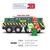 Green Magnetic Rail Car 3 Years Old Children's Car Electric Engineering Car Toy Locomotive