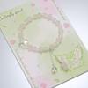 Mori Style Mermaid Crystal Bracelet - Sweet, Versatile Design for Women, Students, and Best Friends.
