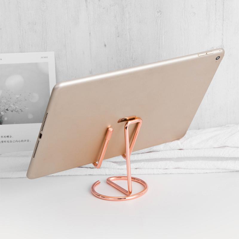 Simple Desktop Mobile Phone Holder Stand Creative Smartphone Lazy Bracket Universal Tablet Mobile Phone Support Holder Gifts