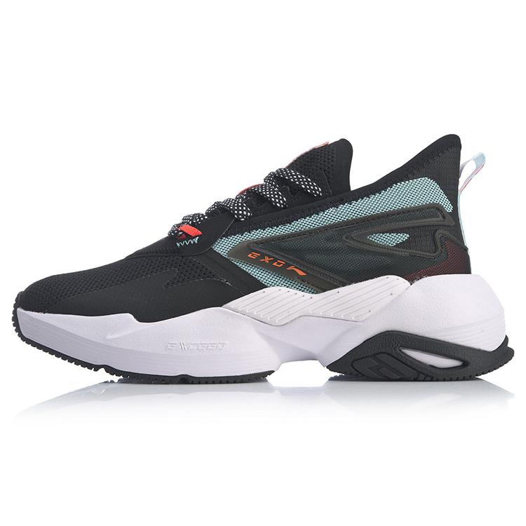 Li Ning Exceed Slip Resistant, Breathable, Lightweight Low top Casual Shoes Women's Black AGLQ028-6