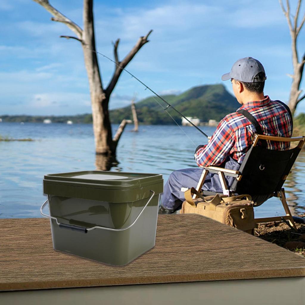Karpbete Fiske Matblandningshink Bekvämt Bärhandtag Mått X X Cm