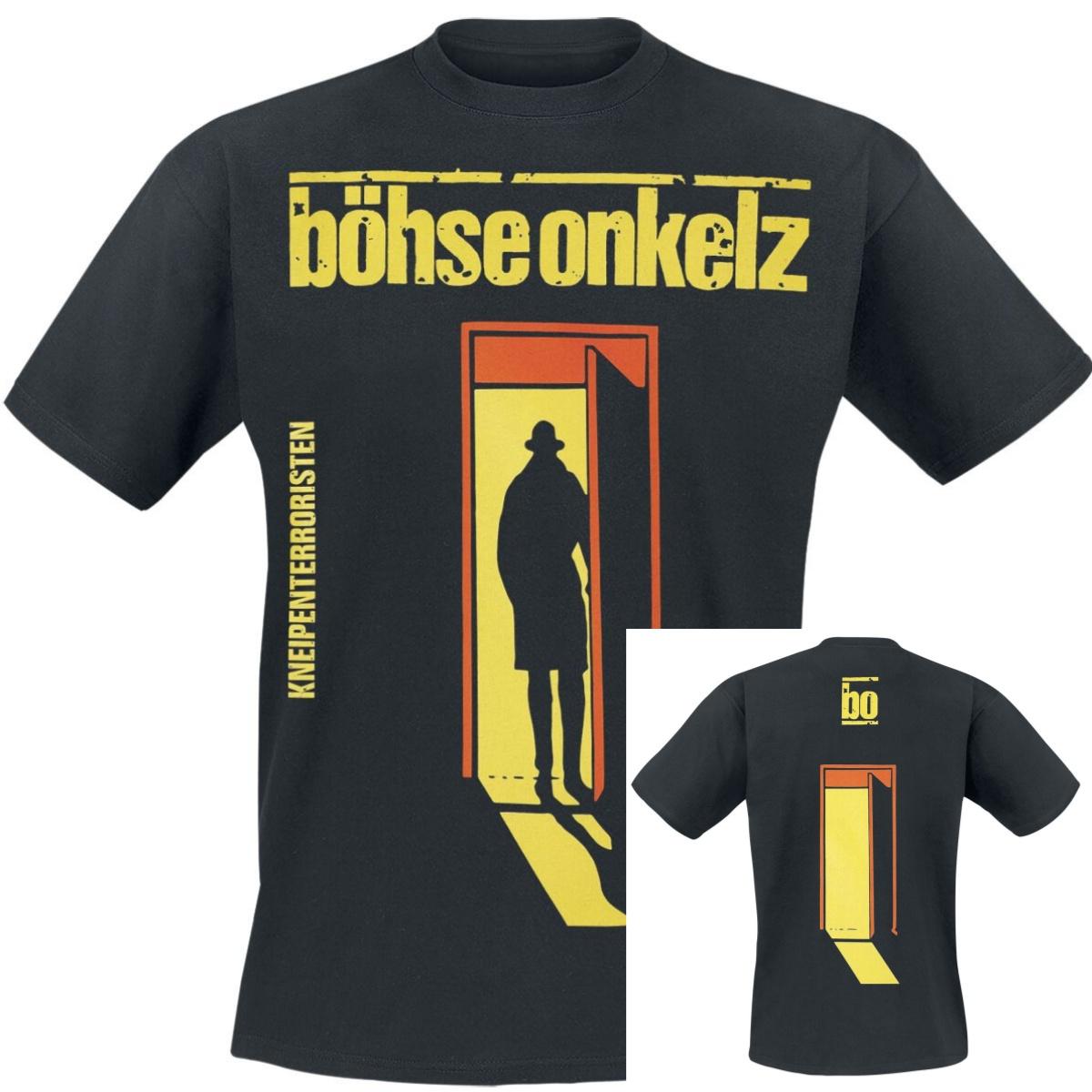 Sommer Neu Böhse Onkelz Grafik Baumwoll T-Shirt Unisex Sommer Kurzarm Modemarke Tee Luxus Freizeit Vintage Tees M yellow