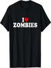 I Love Zombies - Heart T-Shirt