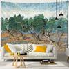 Watercolor Painting Tapestry Wall Hanging Art Bedroom Living Room Wall Decor Background Fabric Aesthetics Home Decor Tapestry
