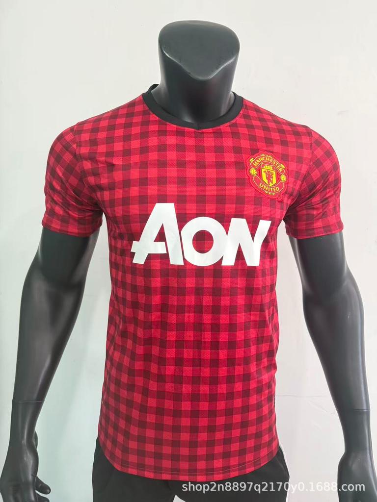 Retro jersey nostalgic version National team version Club version League version Classic short-sleeved men's **