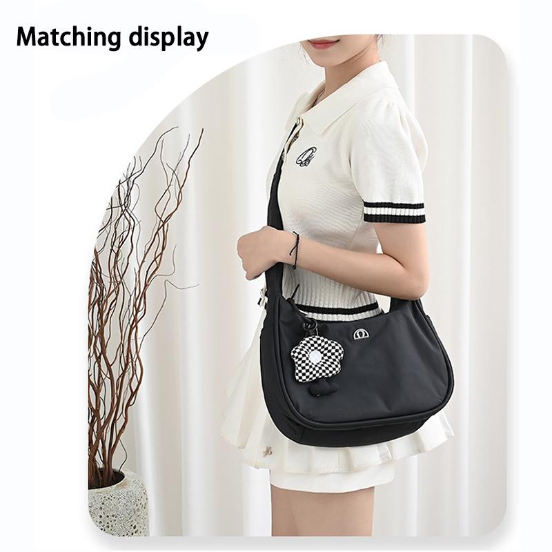 EverToner Adjustable Nylon Bag Straps For Lul-lemon Underarm Bag Women's Crossbody Bags Accessories 40/50cm Belt