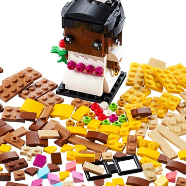 LEGO Brickheadz Wedding Bride Building Block Figures 306pcs 40383