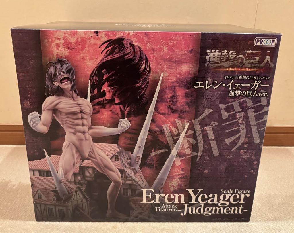 [USED] Attack on Titan Figure Eren Yeager Attack on Titan ver. -Condemnation-
