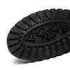 Platform Open Back Casual Shoes Half Shoes for Men Mules Black Loafers Slippers Closed-toe Backless Slides Sandal Slip On Flats