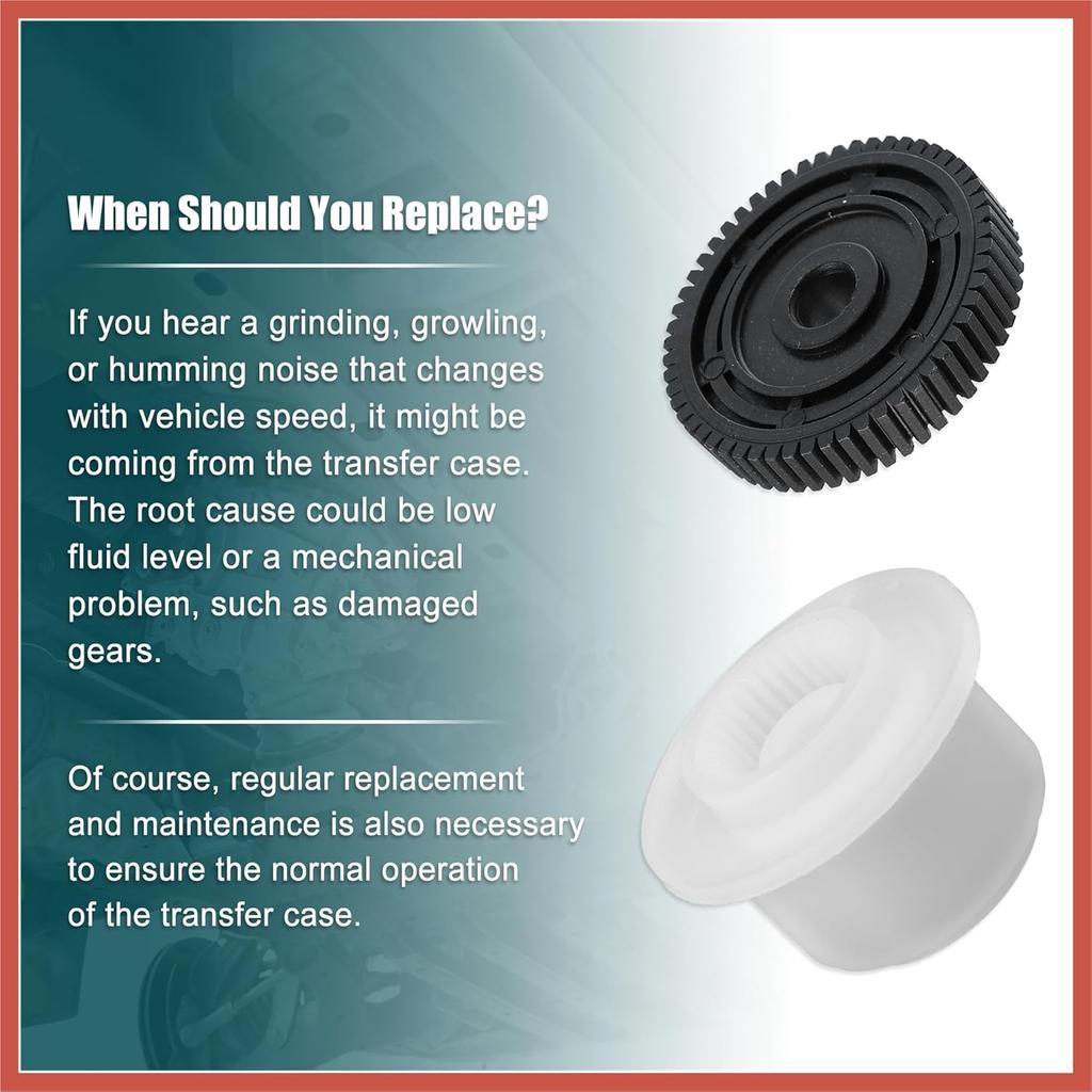 ACROPIX Transfer Case Motor Actuator Gears for BMW 323i 328i 335d 335i X3 X5 X6 2001-2013 Servomotor Repair Kit Replace 27-10-2-413-711 Car Parts