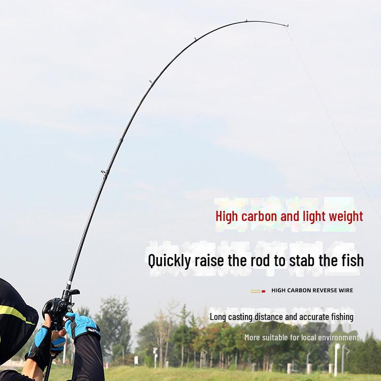 Adjustable Plug-In Lure Rod with Straight/Gun Handle, Medium-Fast Action, Wholesale Fishing Rod.