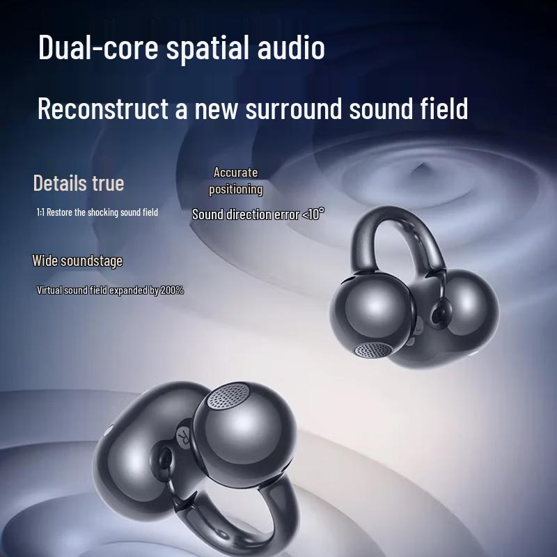 Saina S6SUltra Ear Clip Bluetooth Earbuds