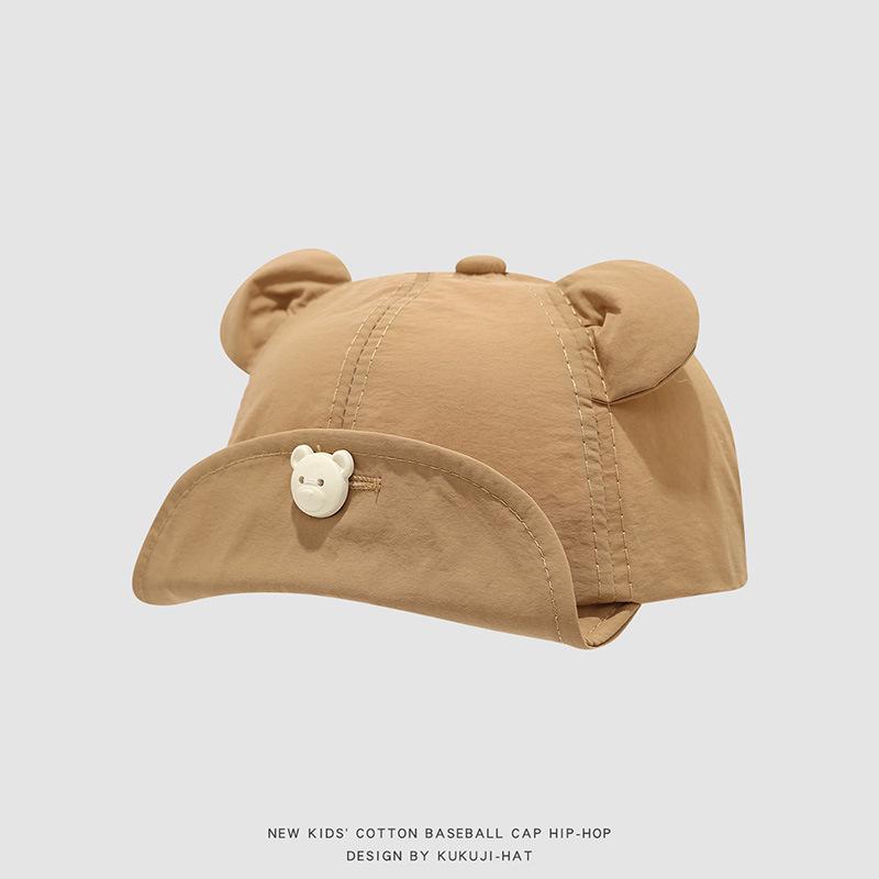 2026 Unisex Korean Baby Baseball Cap: Cute, Quick-Dry, Soft Brim, Sun Protection for Spring & Summer.