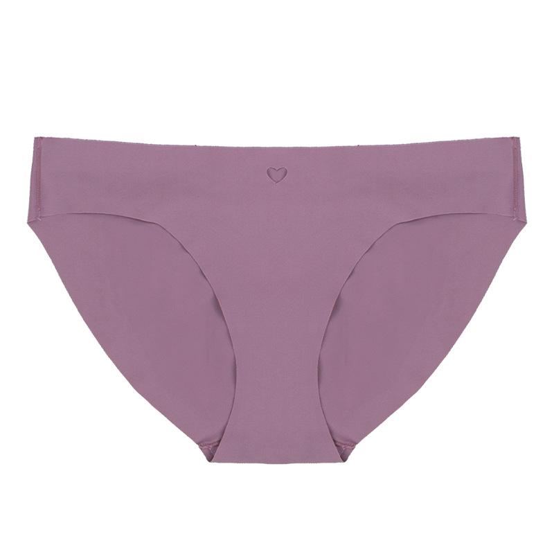 Damskie Majtki Trójkątne Plus Size, Wiosna i Lato, Seksowne, Oddychające, Jedwab Lodowy, Wysoka Bawełna Wiosenna, Krocze Bez Oznakowania, Niski Stan