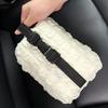 Soft Car Tulip Tissue Box Holder Universal Auto Seat Back Organizer Stylish Cute Interior Accessories For Cars With Multiple Placement Options