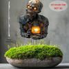 Halloween Lantern Terror Zombie Ornament Spooky 2D Acrylic Garden Ground Plug Ornament Home Outdoor Garden DIY Decoration Gift