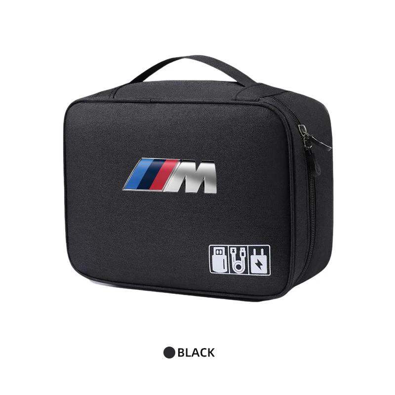 Digitale Aufbewahrungstasche Reise-Kabel-Organizer Für BMW M E46 E90 E60 F10 F30 E39 E36 F20 E87 G30 E92 E91 Auto-Innenzubehör