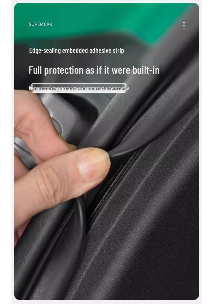 Xiaomi YU7 Trunk Side Protective Anti-scratch Kick Mats