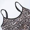 Spring Fashion Women's Dress Socialite Ethos Elegant Slim Leopard Print Halter Dress