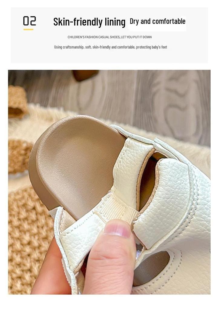Summer Boys' & Girls' Toddler Sandals - Anti-kick, Functional Baby Walker Shoes