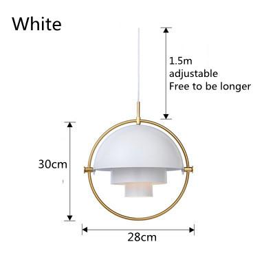 

Modern Pendant Light Nordic Bedroom Bedside Hanging Lamp for Dining Room Shape Changed Suspension Droplight Indoor Lighting E27