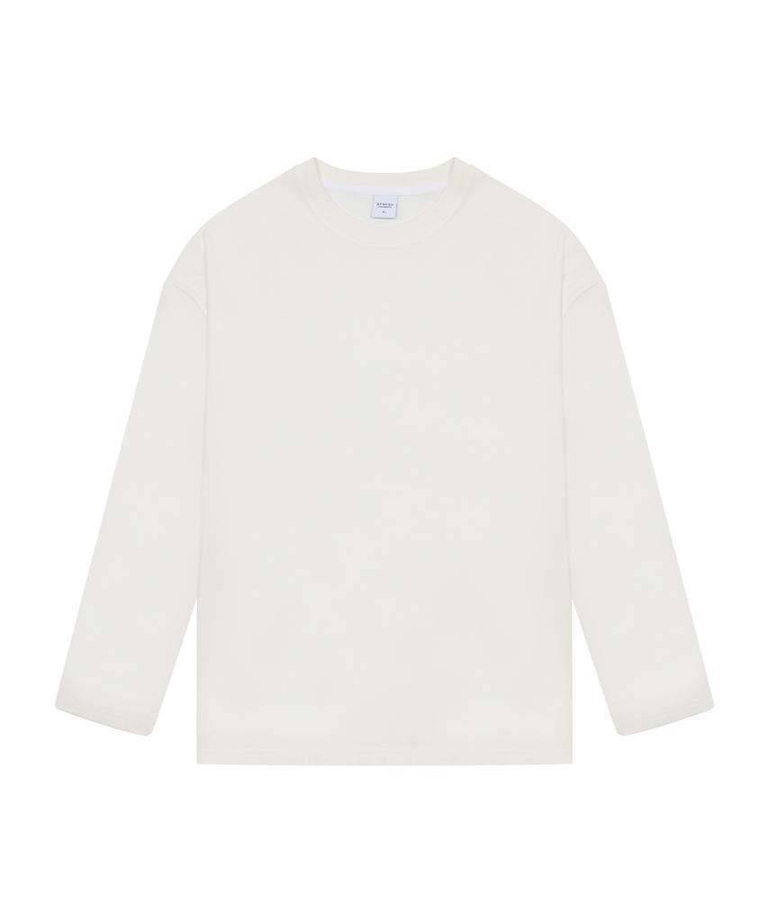 Eopeuleswi [2Pack] Cotton Basic Long Sleeve 2 Colors