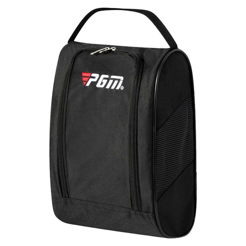 

Сумки-переноски для обуви для гольфа унисекс, портативные нейлоновые дорожные сумки-переноски для обуви на молнии, дышащие, ультралегкие, для занятий спортом на открытом воздухе чёрный