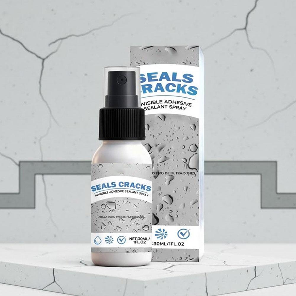30ml Seals Cracks Invisible Adhesive Spray Waterproof Sealant For Instant Leak Repair Crack Sealer For Home Bathroom Garage