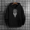 Ancient Raven Rune Pattern Hoodies 2025 Urban Streetwear Fashion Men's Hooded Sweatshirt Male Trendy Casual Autumn Winter Hoody