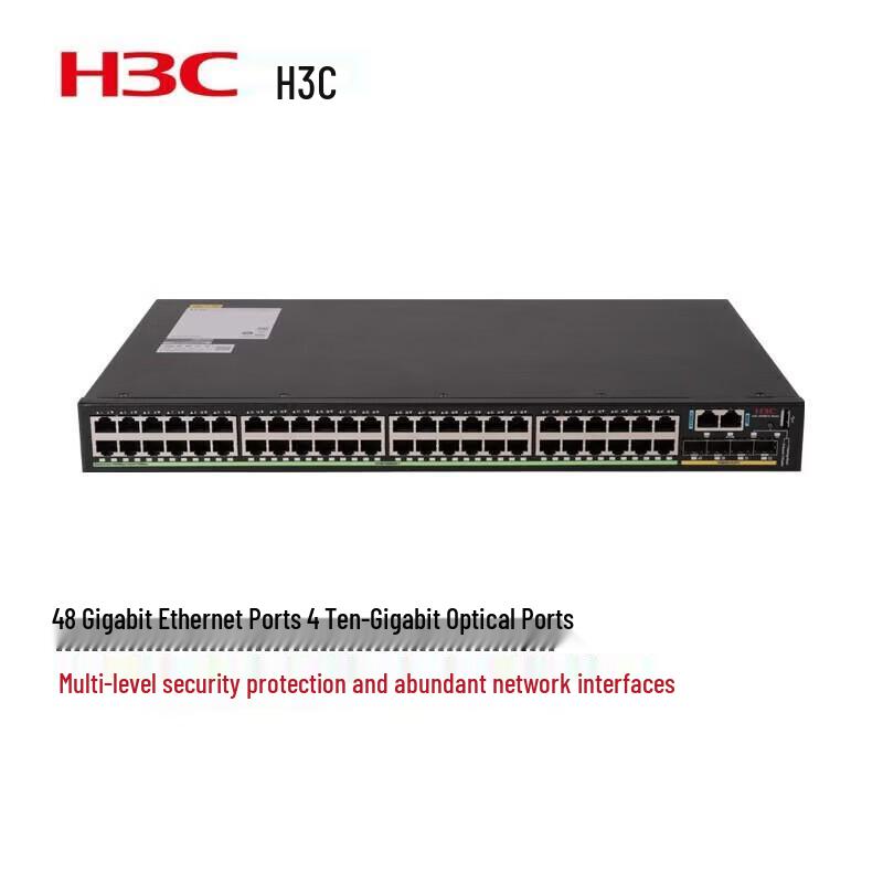 

H3C S5560-52S-EI-G 48-Port Gigabit + 4-Port 10G Managed Enterprise Switch