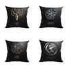 Luxurious Game Of Thrones Fire And Blood Throw Pillow Case For Elegant Home Decor