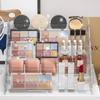 Space Save Cosmetic Storage Tray Clear Eyeglasses Stand Holder Nail Polish Display Holder  Home Use