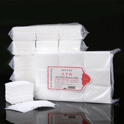 Serviettes de manucure en coton pour ongles, 400 pièces, lingettes non pelucheuses pour pédicure, nettoyant, tampons en papier, outil