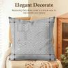 Arabic Keffiyeh Traditional Cushion Cover Natural Linen Organic Fabric Double-Sided Printing Sofa Home Decor Gift Pillow Case