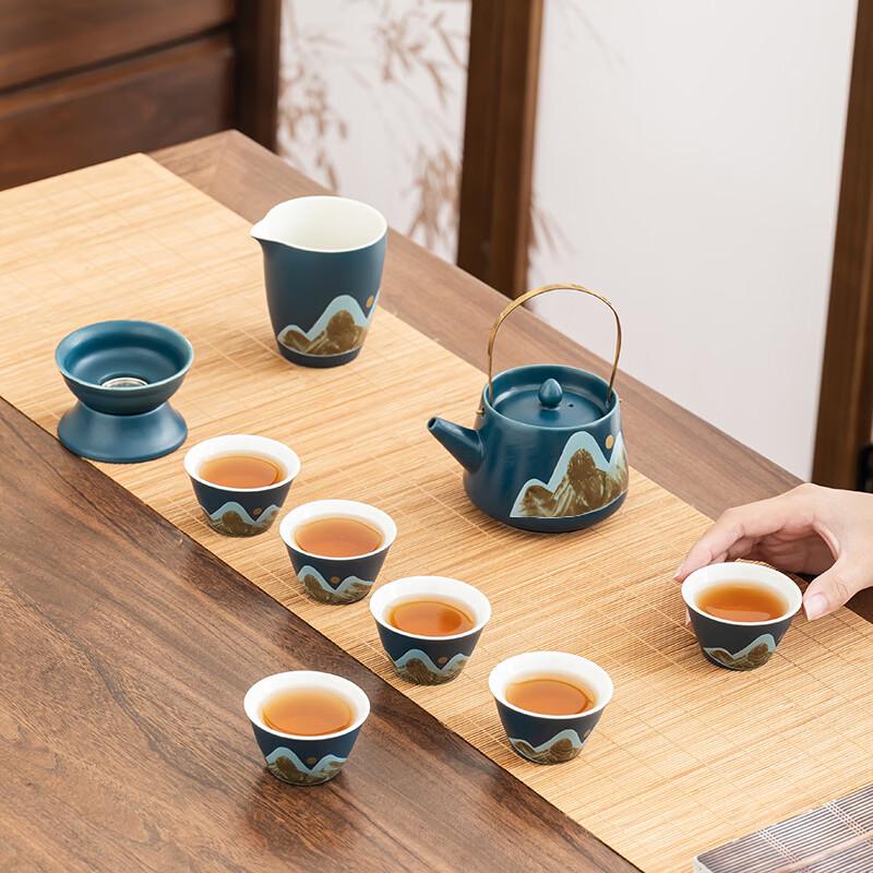 Chaxun Chinese Ceramic Tea Set Gift Box