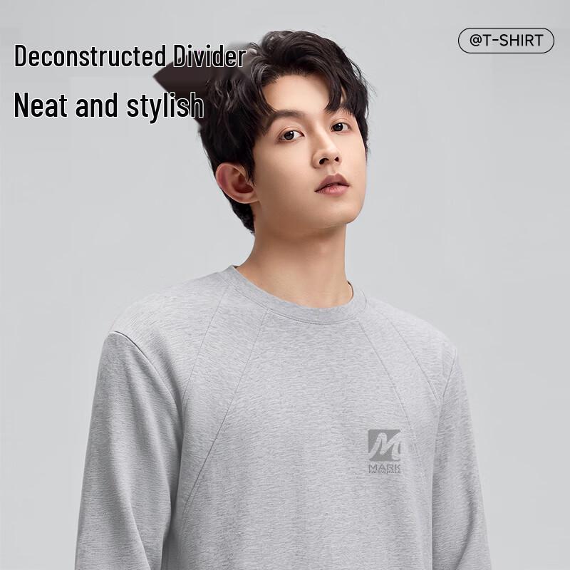 Mark Fairwhale Men's 2026 Fall Round Neck Long-Sleeve T-Shirt