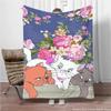31 Style Disney Cute Cat Marie Printed Blanket Soft Warm Throw Flannel For Children And Adult Bed Sofa Outdoor Travel Girl Gifts